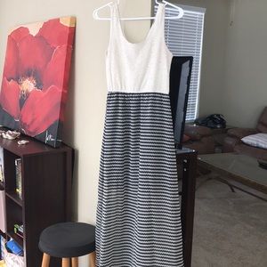 Chevron Maxi Dress